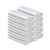 Sacs poubelles de supermarché biodégradables, écologiques, colorés, transparents, résistants à l'humidité, sur mesure, avec poignée longue, vente en gros