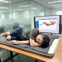 Matelas à détection de pression pour position de sommeil, 2048 points, tapis de capteur de pression en tissu pour la surveillance intelligente à domicile, à l'hôpital et à l'hôtel