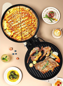 Crêpière Électrique Portable Multifonctionnelle 32cm <span class=keywords><strong>1500W</strong></span> Antiadhésive Double Face Économe en Énergie avec Thermostat Automatique – 12 Ans d'Expérience Usine - Product Image 5