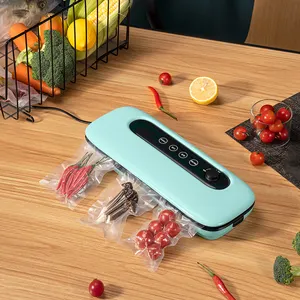 Máquina de selo de aço inoxidável sous vide, mini máquina seladora de alimentos à vácuo