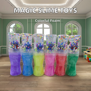 Crystal Pearl Mud Magic Slime Toys con Stitch Doll Botella <span class=keywords><strong>de</strong></span> arcilla <span class=keywords><strong>de</strong></span> <span class=keywords><strong>plastilina</strong></span> <span class=keywords><strong>de</strong></span> masilla <span class=keywords><strong>de</strong></span> espuma colorida para niños Juguetes educativos - Product Image 3