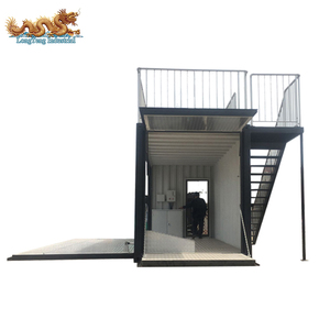 Electric Hydraulic Drop Down Showroom Bar Outdoor Mobile Prefabricated House 20ft Shipping Container Coffee <strong>Shop</strong> - Product Image 4