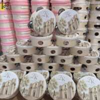 Small Wooden Handheld Maracas Mini Musical Instrument Manufacturer one Step Customized Tambourine for Wedding Church Party Drum
