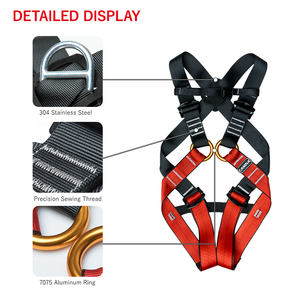 Camnal Arnés de seguridad para niños Protección contra caídas Cinturones DE SEGURIDAD juveniles para paseos de diversión Escalada al aire libre Jungle Trekking - Product Image 4