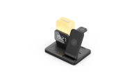 Prix d'usine 2024, chargeur sans fil 6 en 1, charge rapide sans fil 15W, portable pour téléphones/tablettes