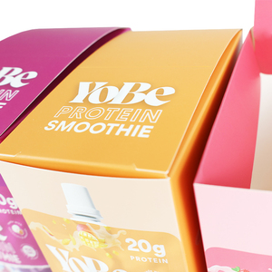 <span class=keywords><strong>Caja</strong></span> <span class=keywords><strong>de</strong></span> Envío Reciclable para Bebidas con Logotipo Personalizado, para Latas <span class=keywords><strong>de</strong></span> Jugo y Refrescos, con Acabado Mate y Laminado Brillante - Product Image 4