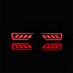 2 Piezas de Luces Reflectantes LED Traseras para Parachoques, para Jeep Grand Cherokee 2011-2022 WK2, Luces de <span class=keywords><strong>Niebla</strong></span> Traseras, de Freno y Direccionales - Product Image 6