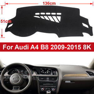 ROHUA <span class=keywords><strong>Audi</strong></span> <span class=keywords><strong>A4</strong></span> B8 2009-2015 Sline Dashboard <span class=keywords><strong>Interior</strong></span> Kit Parasol Alfombra Premium Dash Covers (Poliéster/Cuero/Ante Negro) - Product Image 5