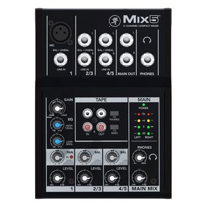 Table de mixage DJ MIX SERIES 5 Noir MIX5 - Product Image 1