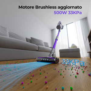 <span class=keywords><strong>Aspirateur</strong></span> sans fil léger Redroad X18, moteur sans balais, autonomie de 65 minutes, bac à poussière extra-large de 1,6 L, anti-emmêlement, pour la maison - Product Image 3