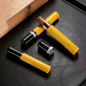 Cuba Siglo Travel - Humidor Portátil para Cigarros, <span class=keywords><strong>de</strong></span> Aluminio, Impermeable, con Revestimiento <span class=keywords><strong>de</strong></span> Madera <span class=keywords><strong>de</strong></span> Cedro, para un Solo Cigarro - Product Image 2