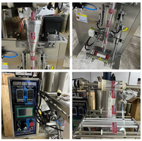 Machine de pesage multi-têtes semi-automatique Langtai 1-100g pour l'emballage de snacks, noix, chips, bonbons, granulés en sachets et sous film.