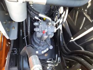 รถขุดไฮดรอลิคตีนตะขาบใช้ Hitachi ZX130เครื่องยนต์ดีเซลขนาด13ตันอุปกรณ์ก่อสร้างมอเตอร์ - Product Image 6