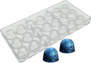 Molde <span class=keywords><strong>de</strong></span> <span class=keywords><strong>Policarbonato</strong></span> para Bombones <span class=keywords><strong>de</strong></span> Chocolate en Forma <span class=keywords><strong>de</strong></span> <span class=keywords><strong>Campana</strong></span>, Molde para Trufas, Herramienta para Hacer Chocolates Caseros y Caramelos Cubiertos - Product Image 4