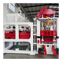 Machine de formage automatique de blocs de pavés hydrauliques QT10-15, ligne de production complète à haute efficacité pour la fabrication de briques en béton