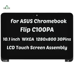 ASUS Chromebook Flip C100PA C100P C100PA-DB02のGBOLE10.1インチ1280x80030ピンLCDスクリーンディスプレイアセンブリの交換