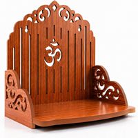 Mandir Personalizado para el Hogar, Pequeño Templo Hindú de Madera, Mandir Indio para Puja