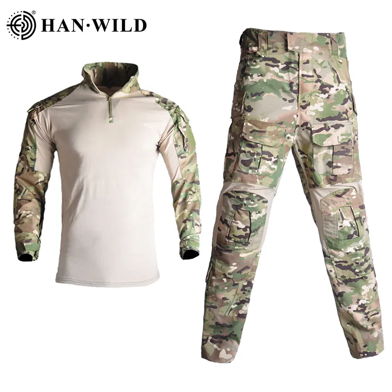 HAN WILD Custom Tactical ACU Uniform Camouflage Combat Trousers Manufacture Clothes