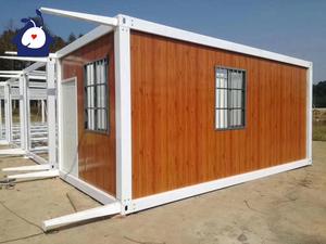 ตู้คอนเทนเนอร์แพ็คแบบแบนสำเร็จรูปบ้านภาชนะที่ถอดออกได้40ft 20FT จากจีน - Product Image 5