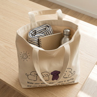 Sacs à dos scolaires promotionnels personnalisés en gros, sacs de shopping en toile vierge avec logo imprimé sur mesure, sacs à main écologiques en toile de coton