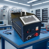 Probador de Capacidad de Batería DC110V-130V 150A con Protección Contra Sobretensión/Sobrecalentamiento, Refrigeración por Aire y Pantalla Táctil de 7 Pulgadas