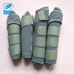 UOO Custom Neoprene Front Protective Boot Set di 4 Leg Wraps Sport Horse Riding Boots - Product Image 6