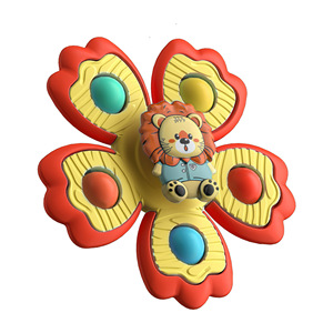 Jouet à ventouse pour bébé avec personnage de lion pour nourrissons et tout-petits de 0 à 3 ans - Product Image 1