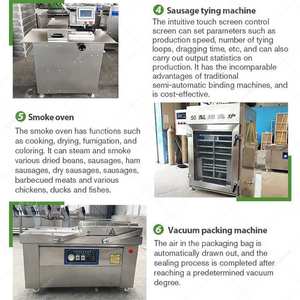 Máquina Comercial de Alta Calidad <span class=keywords><strong>para</strong></span> Retorcer Salchichas, Máquina <span class=keywords><strong>para</strong></span> <span class=keywords><strong>Hacer</strong></span> Carne Picada, Máquina de Vacío <span class=keywords><strong>para</strong></span> <span class=keywords><strong>Hacer</strong></span> Salchichas, Línea de Producción - Product Image 4