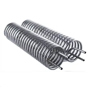 Stainless Steel Condensing Chiller Coil with NPT adaptor and JIC fitting