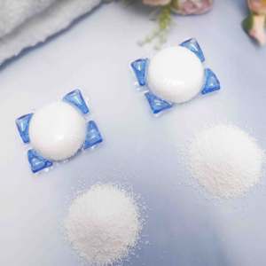 Yicun OEM làm sạch sâu máy giặt sạch hơn dùng một lần thân thiện với môi máy giặt chất tẩy rửa bột vỏ - Product Image 2