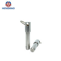 HM235 Hot Sale Stock 5mm 6mm 8mm 10mm Size Steel Ball Pin Ring Grip Quick Release Pins Fasteners Product