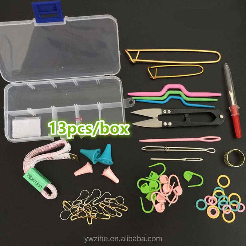 Casa FAI DA TE Strumenti di Lavoro A Maglia Set Crochet Fermo