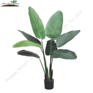 Real Touch Banana Trees For Home Decoration Artificial Bird of Paradise Design