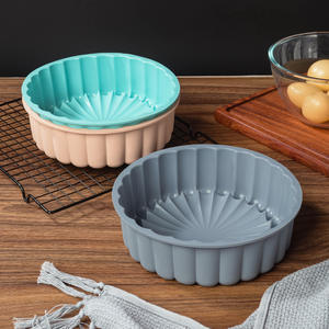 <span class=keywords><strong>Moule</strong></span> à gâteau rond en silicone réutilisable antiadhésif de 8 pouces, <span class=keywords><strong>cannelé</strong></span> pour la cuisson de cheesecake aux fraises, brownie, <span class=keywords><strong>tarte</strong></span>, gâteau - Product Image 6