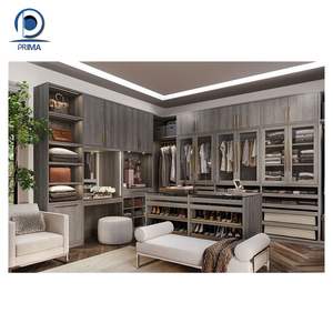 خزانة ملابس حديثة Prima-خزانة ملابس خشبية من تصميم منظم - Product Image 5