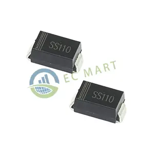 EC-Mart S100 SS12 SS14 מיישרים SMD SMAJ דיודות SS110