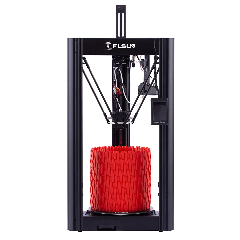 Flsun Sr Delta DIY D260*330mm Silent Driver Superracer 3d Printer High Fast Speed 250mm/s Delta 3d Printer 3d Drucker