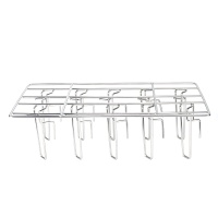 Grille à poulet robuste sur mesure, outils de qualité alimentaire pour la viande et la volaille, pour la cuisson au four, au barbecue et sur cuisinière