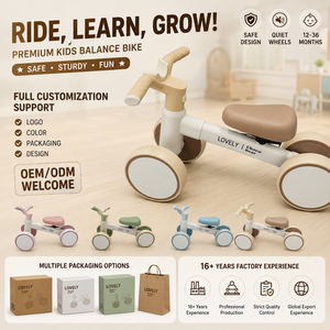 Vélo d'équilibre pour tout-petits de 1 à 4 ans apprendre à marcher et à marcher avec bébé vélo d'équilibre sans outil pour assembler - Product Image 3