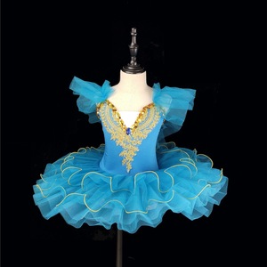 Vestido <span class=keywords><strong>de</strong></span> tutú <span class=keywords><strong>de</strong></span> Ballet para actuación infantil profesional para niñas, bailarinas coloridas, traje <span class=keywords><strong>de</strong></span> baile <span class=keywords><strong>de</strong></span> Jazz para niños, uso <span class=keywords><strong>de</strong></span> Carnaval - Product Image 4