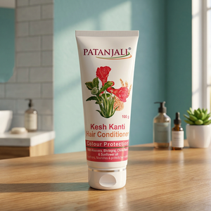 Après-shampoing capillaire à base de plantes Patanjali pour cheveux teints, abîmés et colorés - Product Image 2