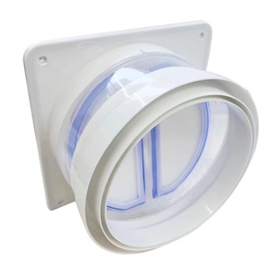 เช็ควาล์วระบายควันขนาดเส้นผ่านศูนย์กลางใหญ่สำหรับเครื่องดูดควัน วัสดุ ABS ประสิทธิภาพสูงสำหรับใช้ในครัวเรือน - Product Image 2