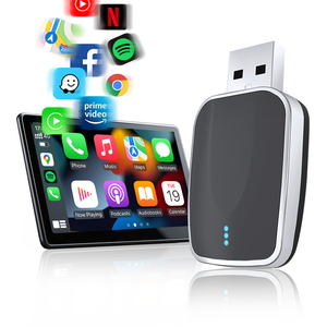 New OEM ma thuật không dây <span class=keywords><strong>adapter</strong></span> Carplay Android có dây để <span class=keywords><strong>adapter</strong></span> không dây không dây Carplay Dongle cho xe ô tô phương tiện truyền thông Cắm và chơi - Product Image 1