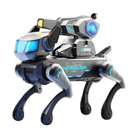 KI-gesteuerter Elektrischer Spielzeugroboter-Hund Interaktiver Begleiter für Kinder Programmierbarer Plastik-Roboter für Innen und Außen 50m Fernbedienung Geburtstagsgeschenk