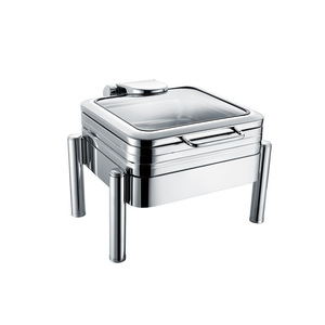 2024, venta al por mayor, 5 estrellas, hotel, <span class=keywords><strong>restaurante</strong></span>, plato de cocina, calentador de comida, buffet de frotamiento, equipo de plata de acero inoxidable, plato de frotamiento - Product Image 1