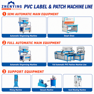 เครื่องทำป้าย PVC พร้อมระบบหยดอัตโนมัติสำหรับป้าย PVC 3 มิติ, แผ่นโลโก้ยาง, <span class=keywords><strong>ป</strong></span>้ายติดเสื้อ และพวงกุญแจแบบกำหนดเอง - Product Image 2