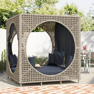 Lit de repos de luxe en rotin synthétique pour extérieur, mobilier de <span class=keywords><strong>jardin</strong></span>, mobilier de piscine, Skyline Moonlight, à vendre - Product Image 4