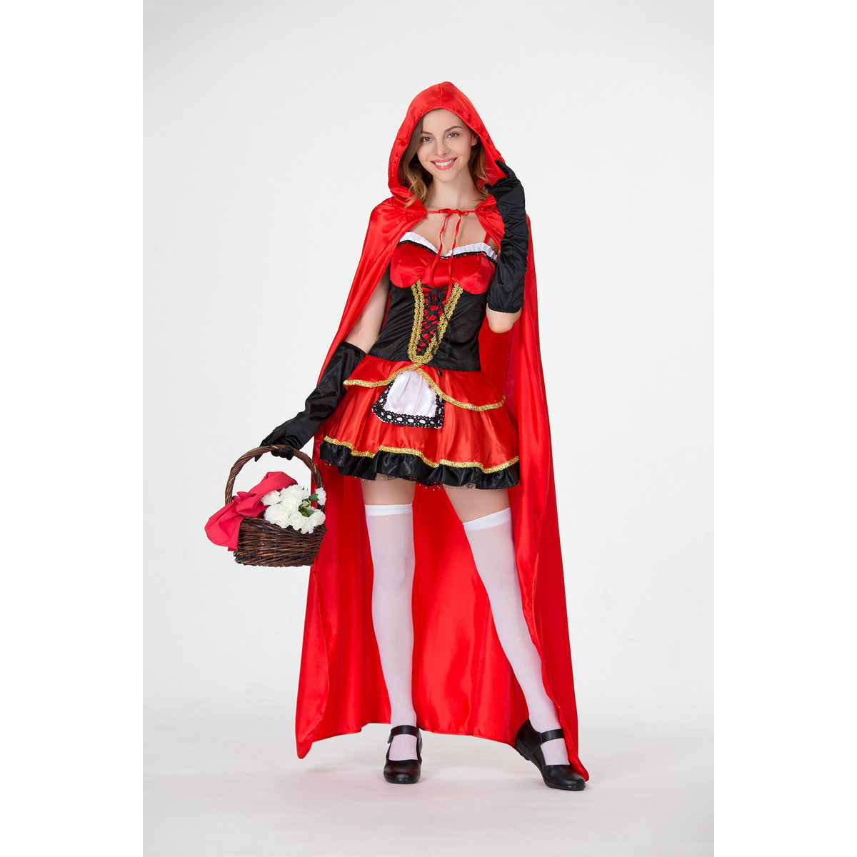 8306 [Jupe, Cape, Gants]