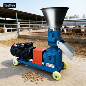 Petit moulin à granulés vertical à matrice annulaire pour l'alimentation des poulets, canards, oies, porcs, bovins et ovins - Product Image 1