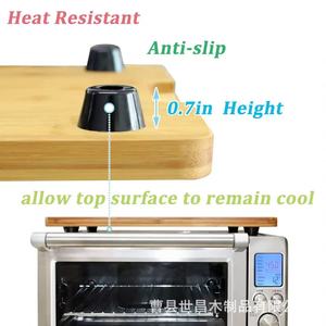 Wooden Storage Rack Rectangle Multifunctional For Bread Fruit Spice <b>Kitchen</b> Utensils - Product Image 3